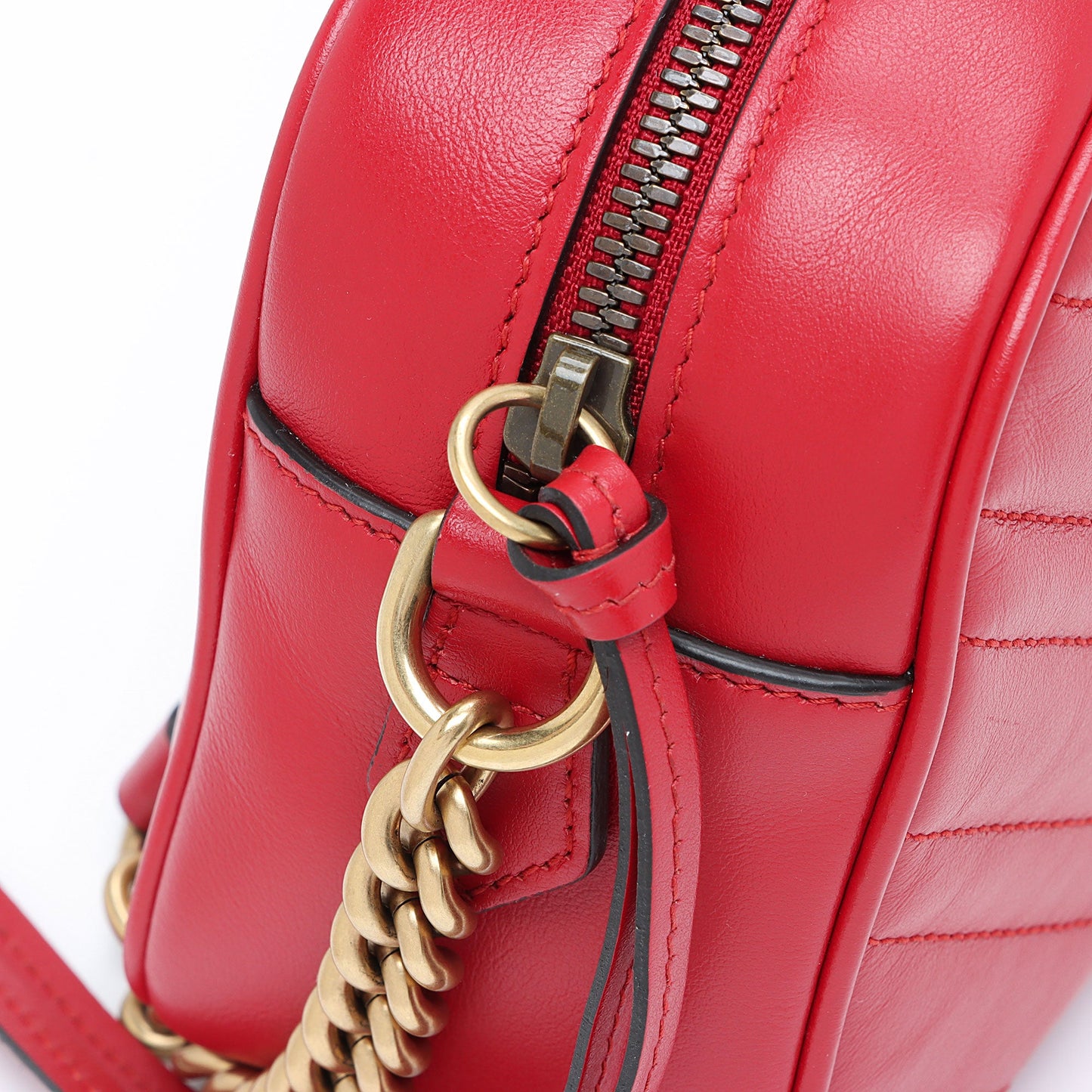 Gucci Matelasse Leather GG Marmont Small Shoulder Bag (SHF-XQ9hBN)