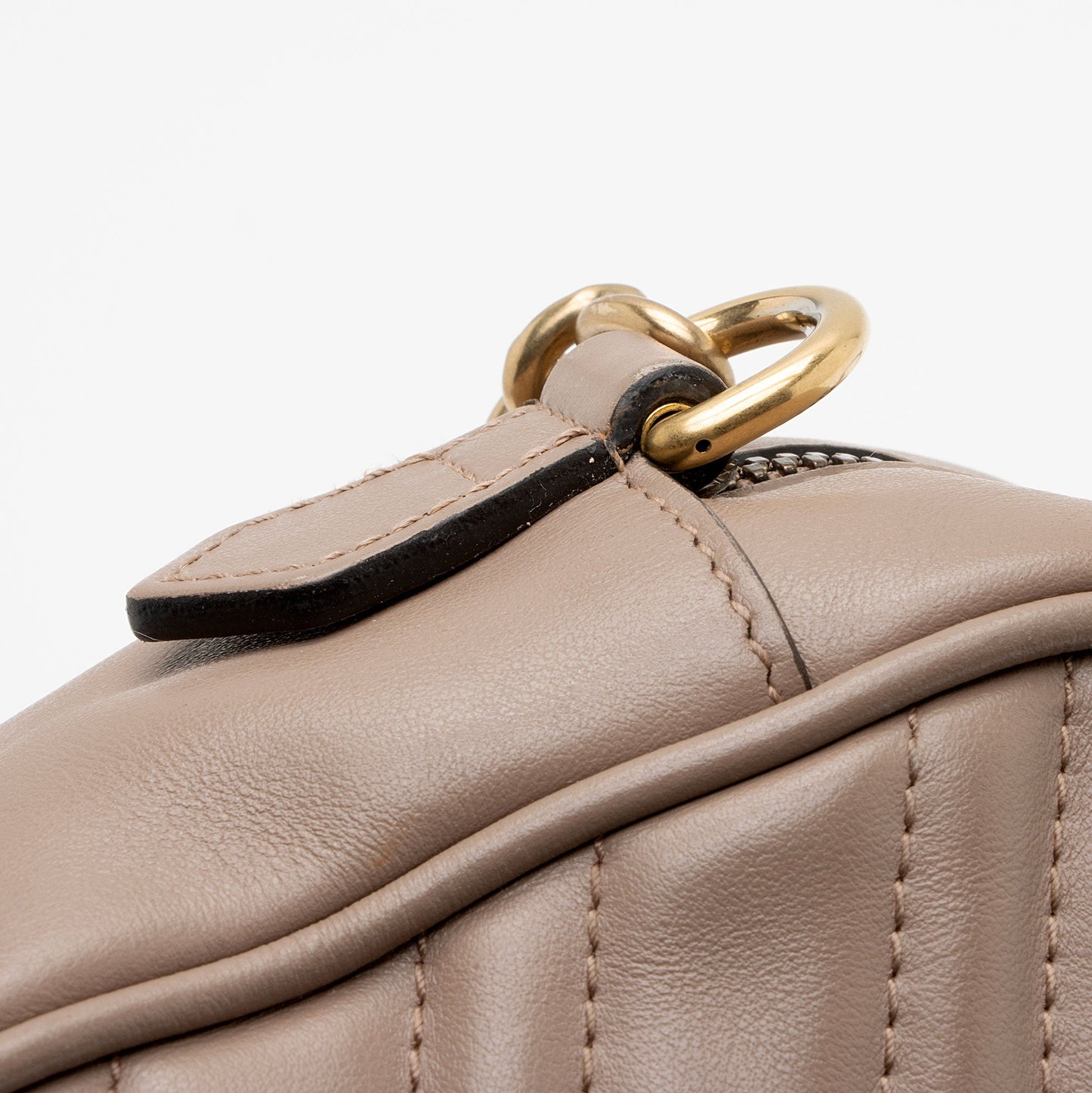 Gucci Matelasse Leather GG Marmont Small Shoulder Bag (SHF-LVfFFC)