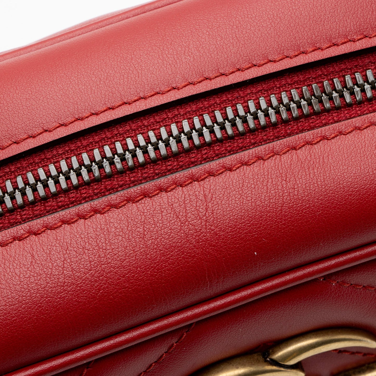Gucci Matelasse Leather GG Marmont Small Shoulder Bag (SHF-tXCZHO)