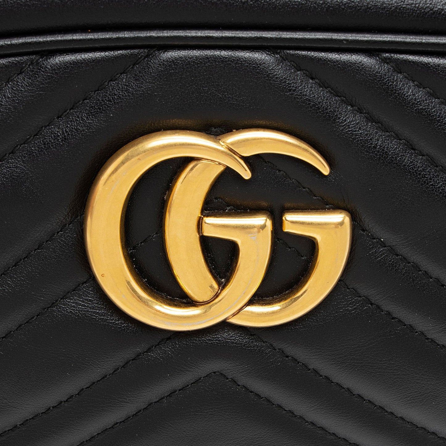 Gucci Matelasse Leather GG Marmont Small Shoulder Bag (SHF-RkEnxD)