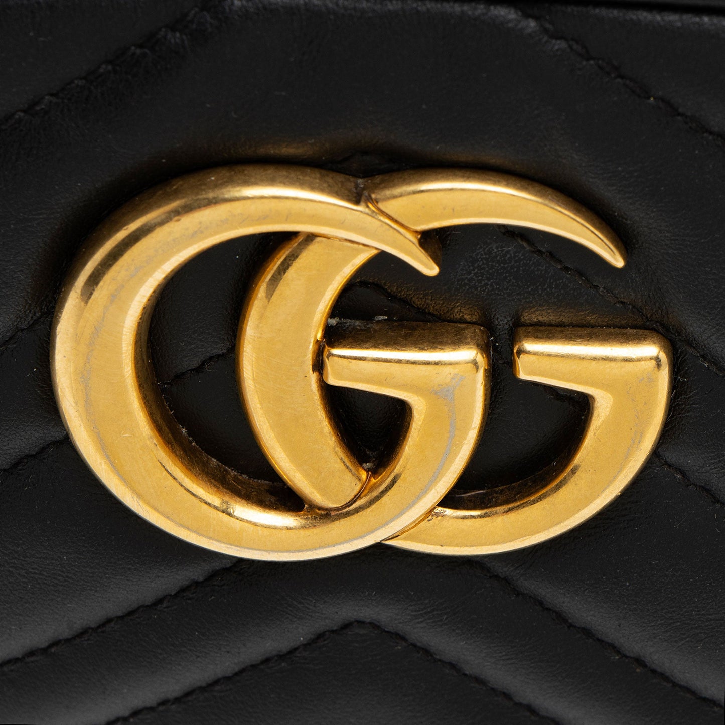 Gucci Matelasse Leather GG Marmont Small Shoulder Bag (SHF-nKiLSY)