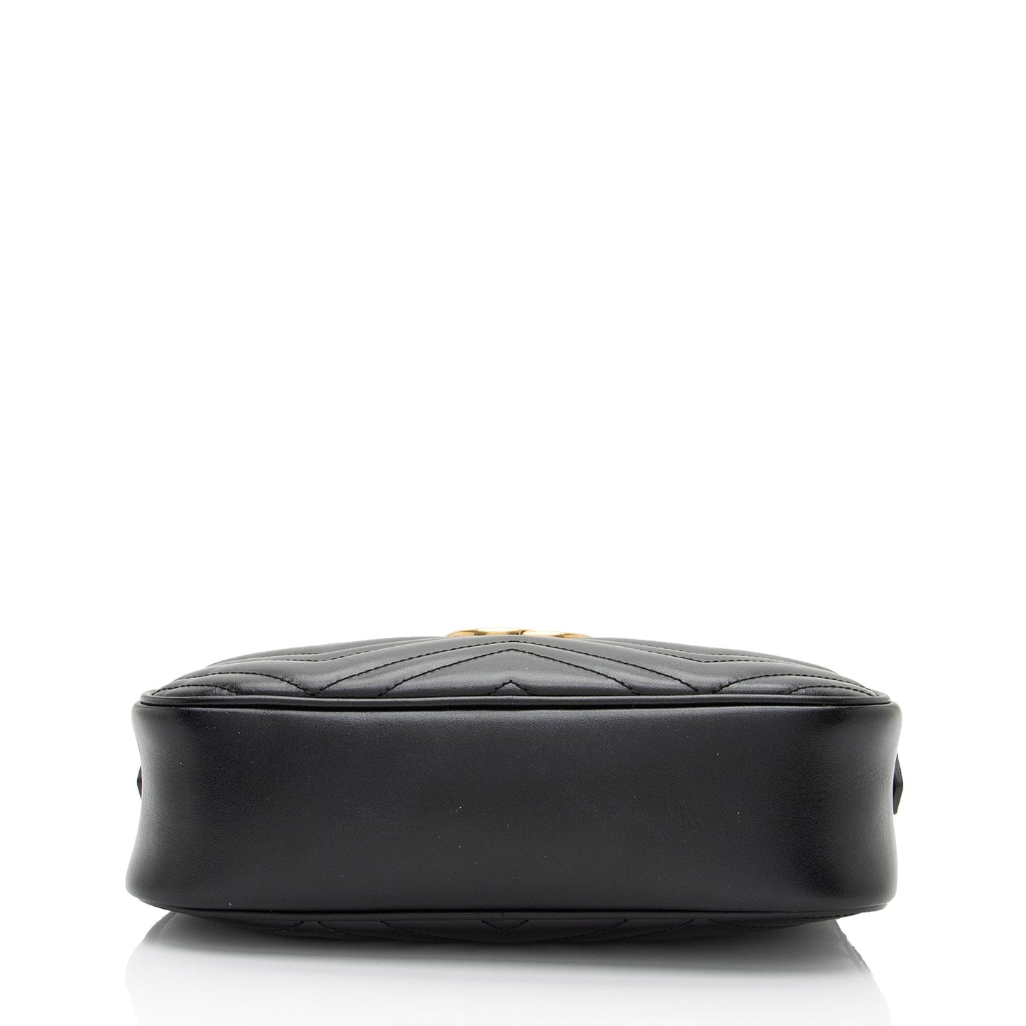Gucci Matelasse Leather GG Marmont Small Shoulder Bag (SHF-VWeddr)