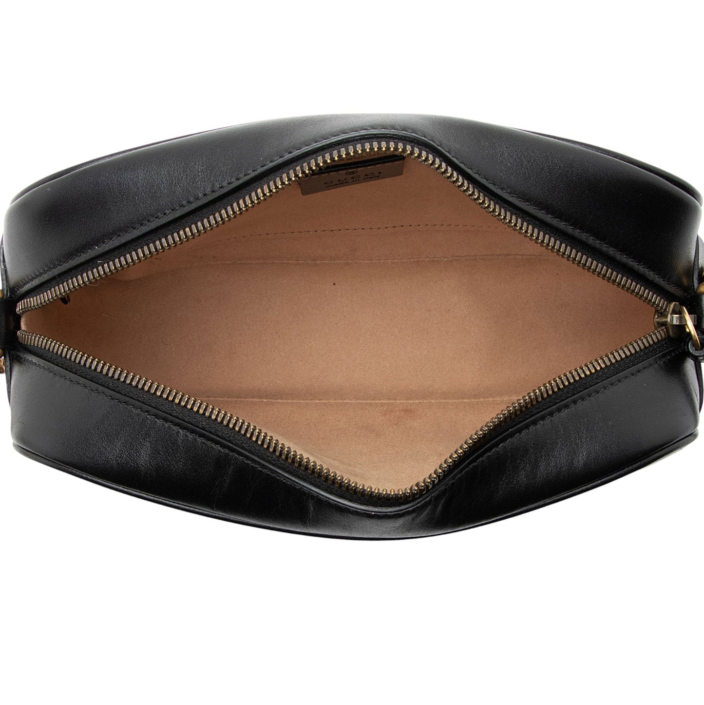 Gucci Matelasse Leather GG Marmont Small Shoulder Bag (SHF-VWeddr)