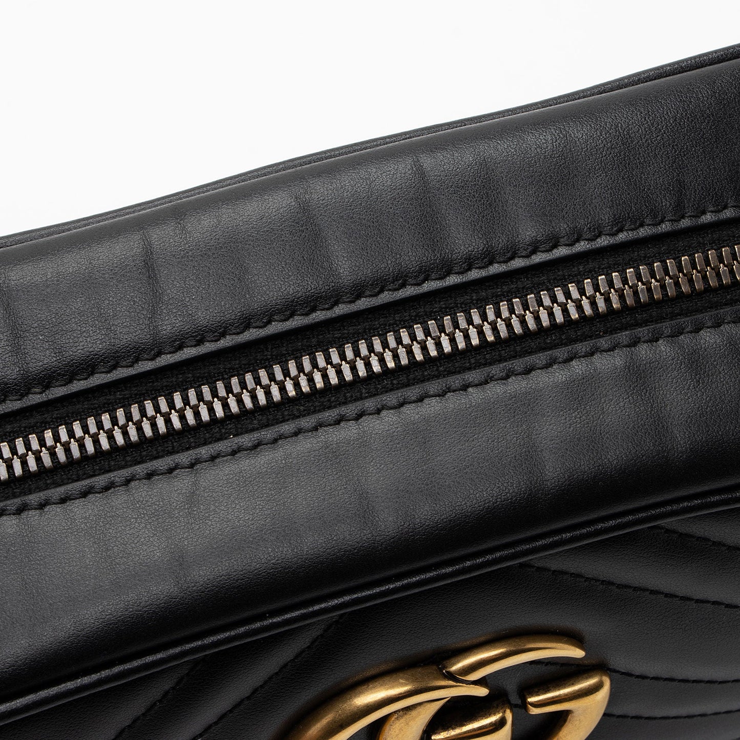 Gucci Matelasse Leather GG Marmont Small Shoulder Bag