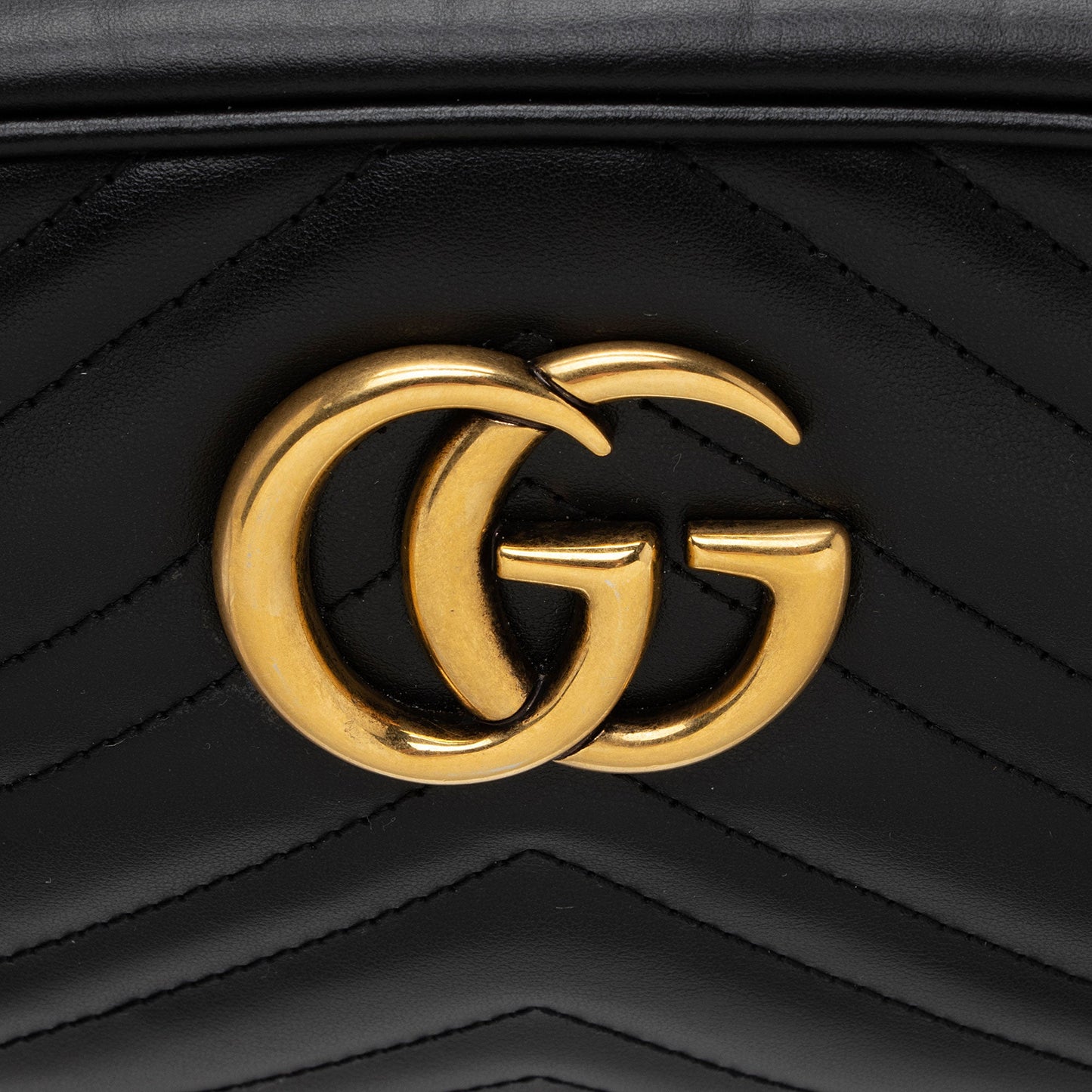 Gucci Matelasse Leather GG Marmont Small Shoulder Bag