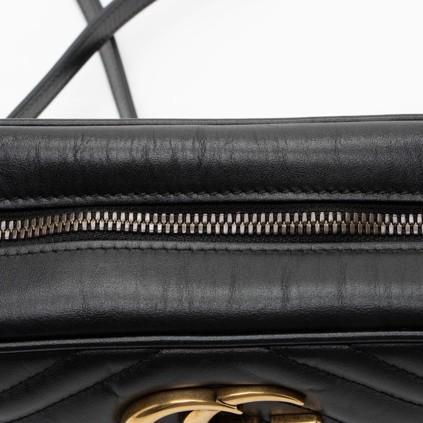 Gucci Matelasse Leather GG Marmont Small Shoulder Bag