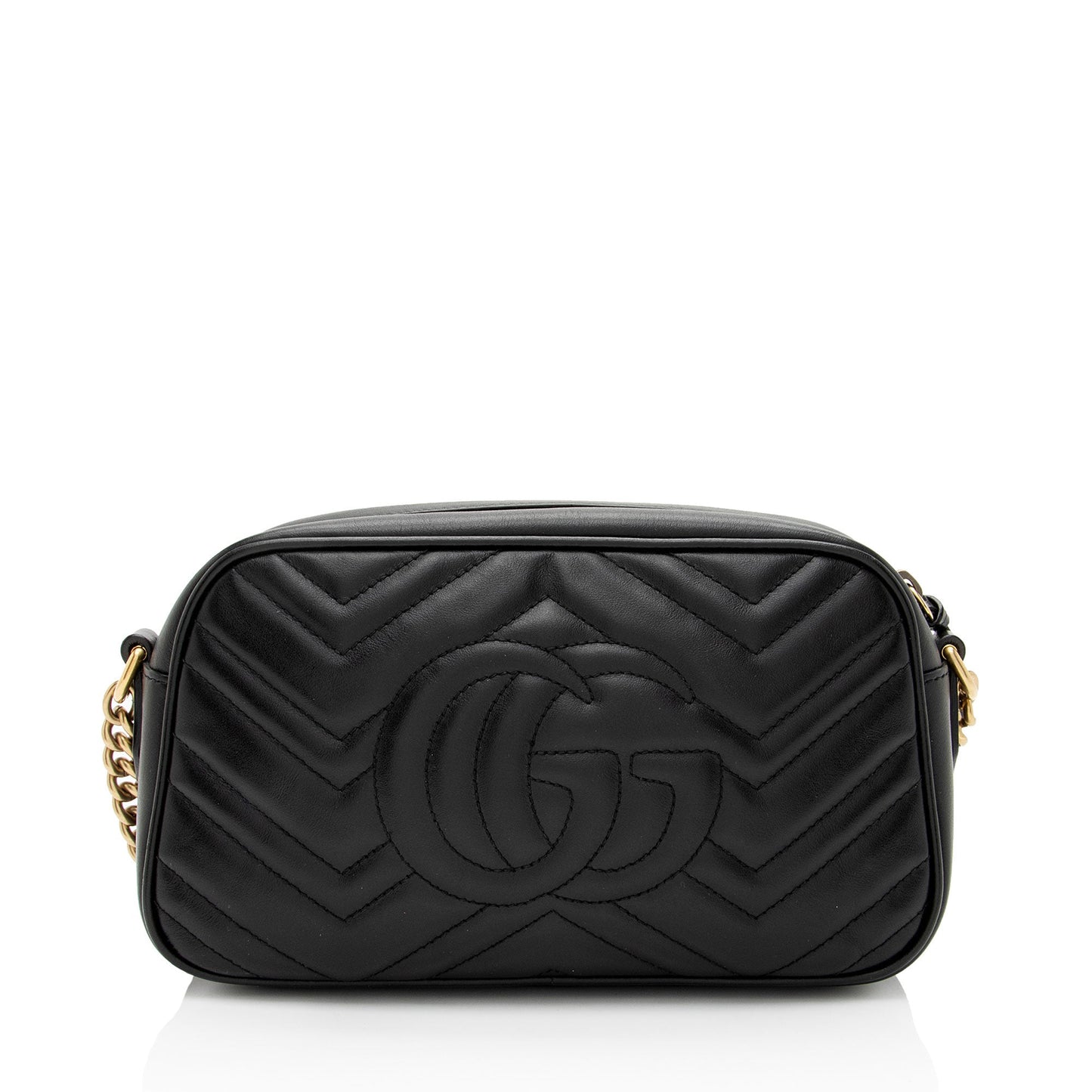 Gucci Matelasse Leather GG Marmont Small Shoulder Bag