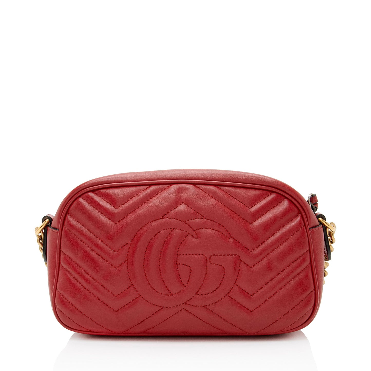 Gucci Matelasse Leather GG Marmont Small Shoulder Bag
