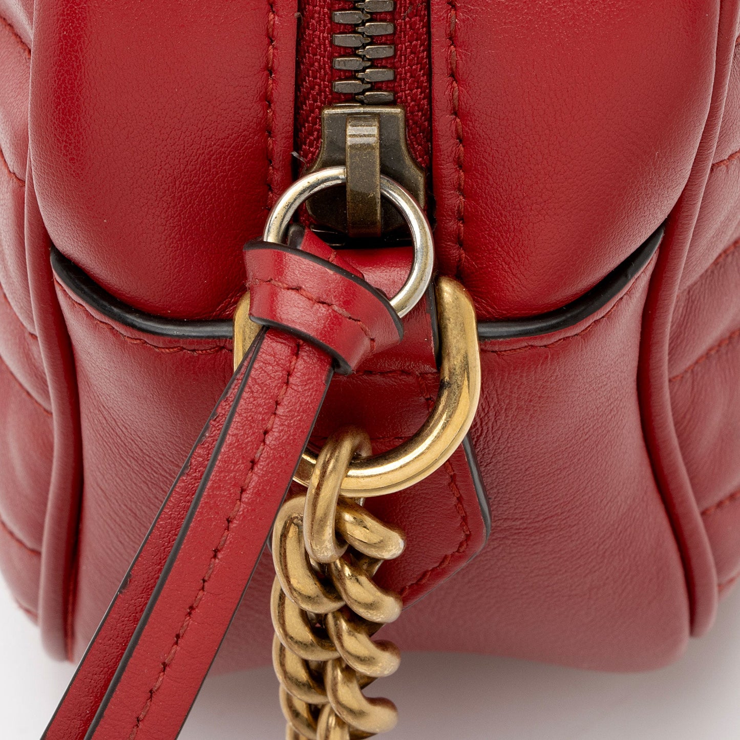 Gucci Matelasse Leather GG Marmont Small Shoulder Bag