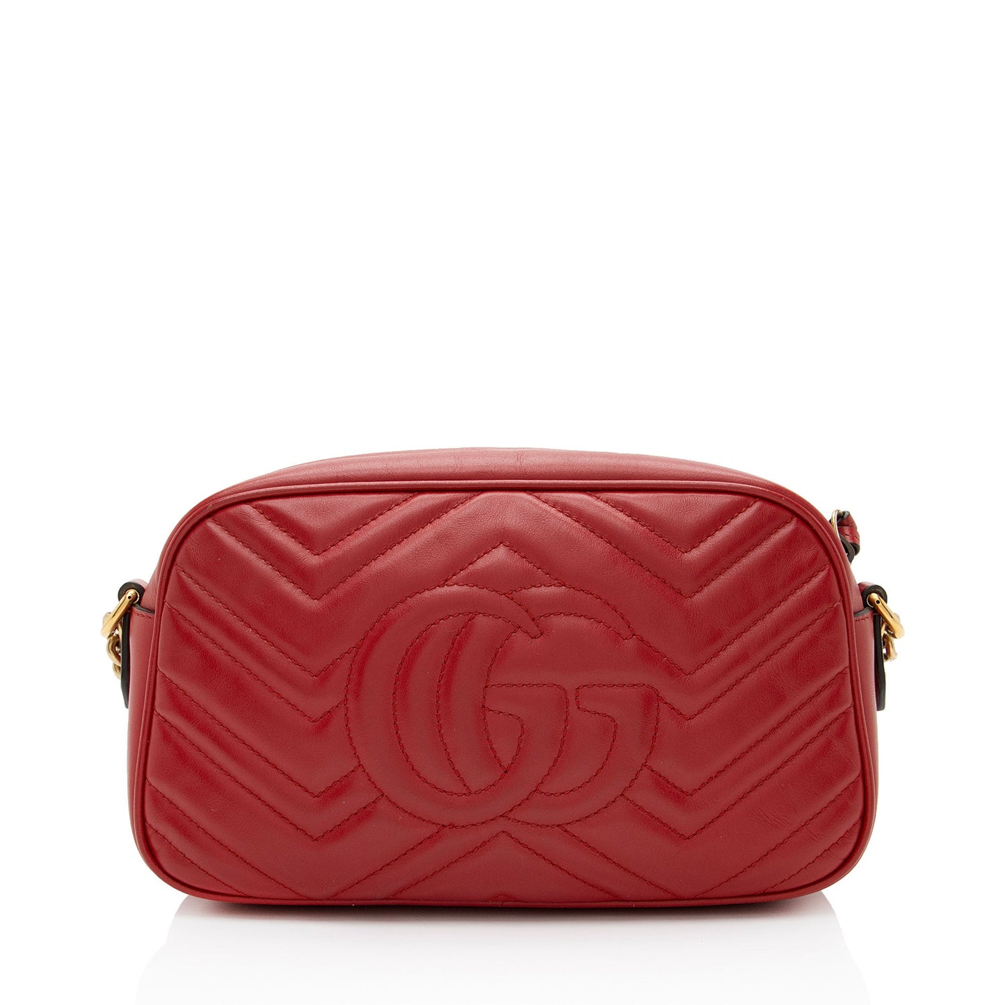 Gucci Matelasse Leather GG Marmont Small Shoulder Bag