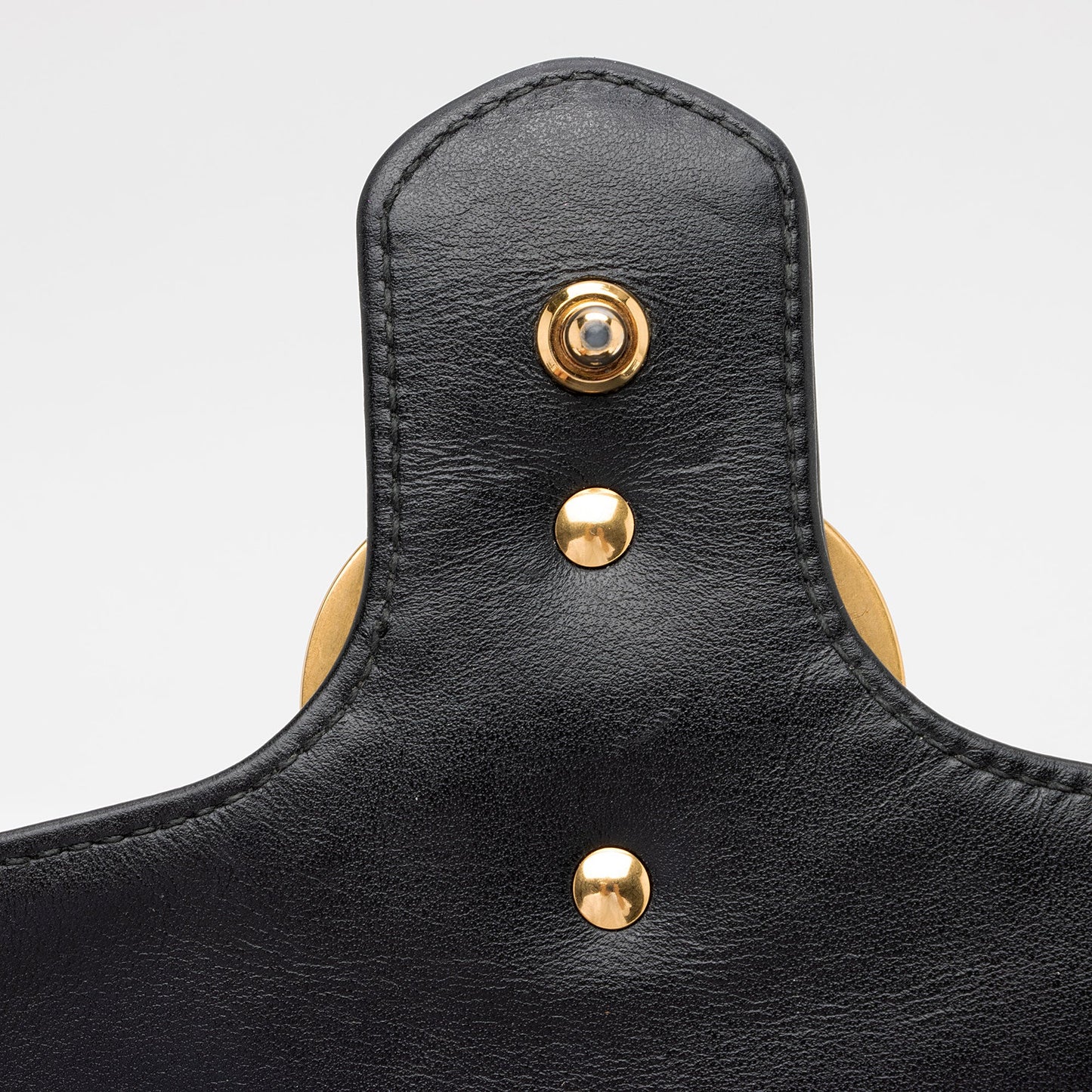 Gucci Matelasse Leather GG Marmont Small Top Handle Bag (SHF-GI9xgN)