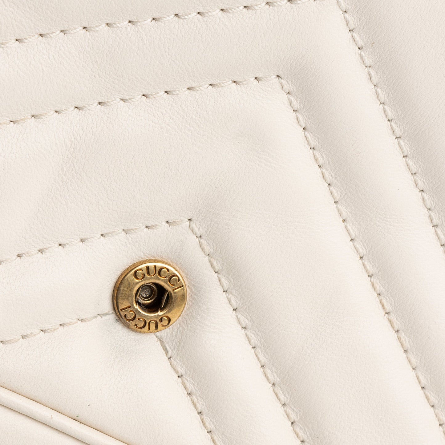 Gucci Matelasse Leather GG Marmont Super Mini Flap Bag (SHF-4vMIDn)