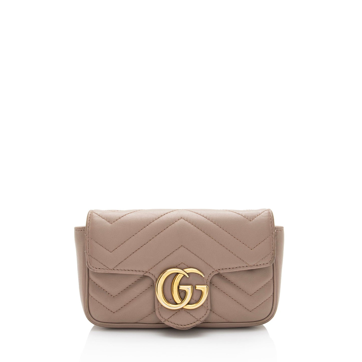 Gucci Matelasse Leather GG Marmont Super Mini Flap Bag - FINAL SALE