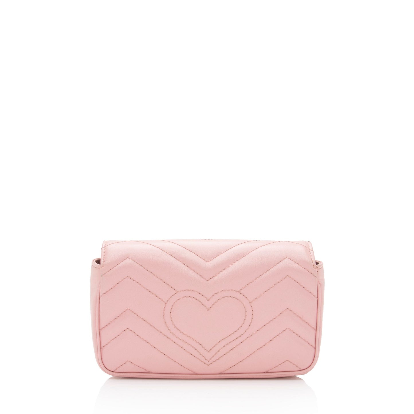 Gucci Matelasse Leather GG Marmont Super Mini Flap Bag (SHF-YnNOt3)