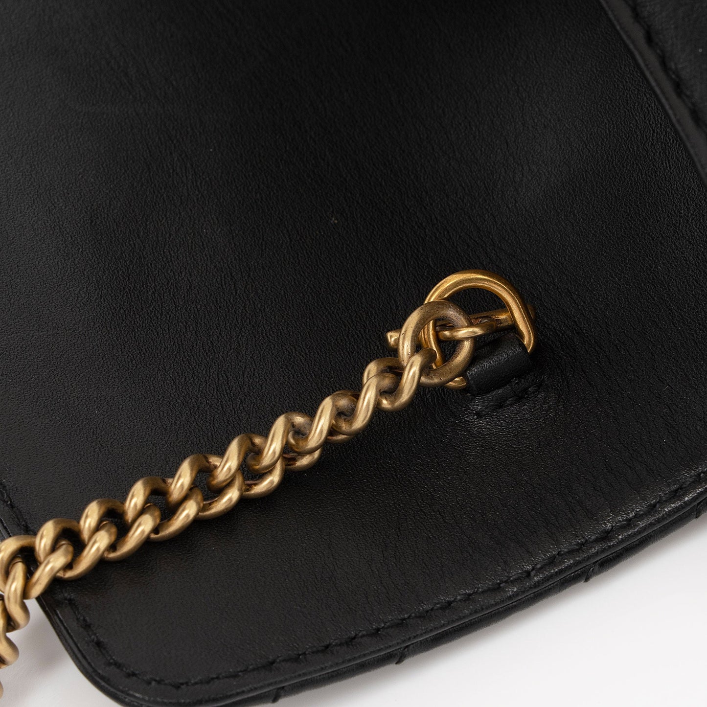 Gucci Matelasse Leather GG Marmont Super Mini Flap Bag (SHF-a6vrvo)
