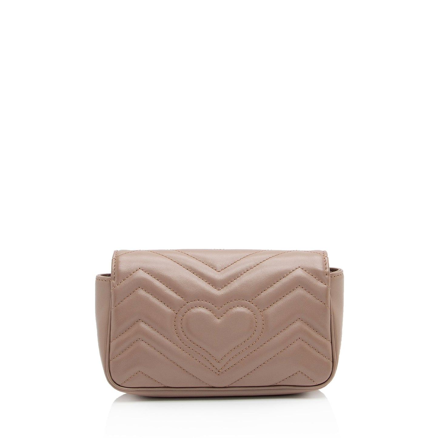 Gucci Matelasse Leather GG Marmont Super Mini Flap Bag - FINAL SALE (SHF-YgIgn9)