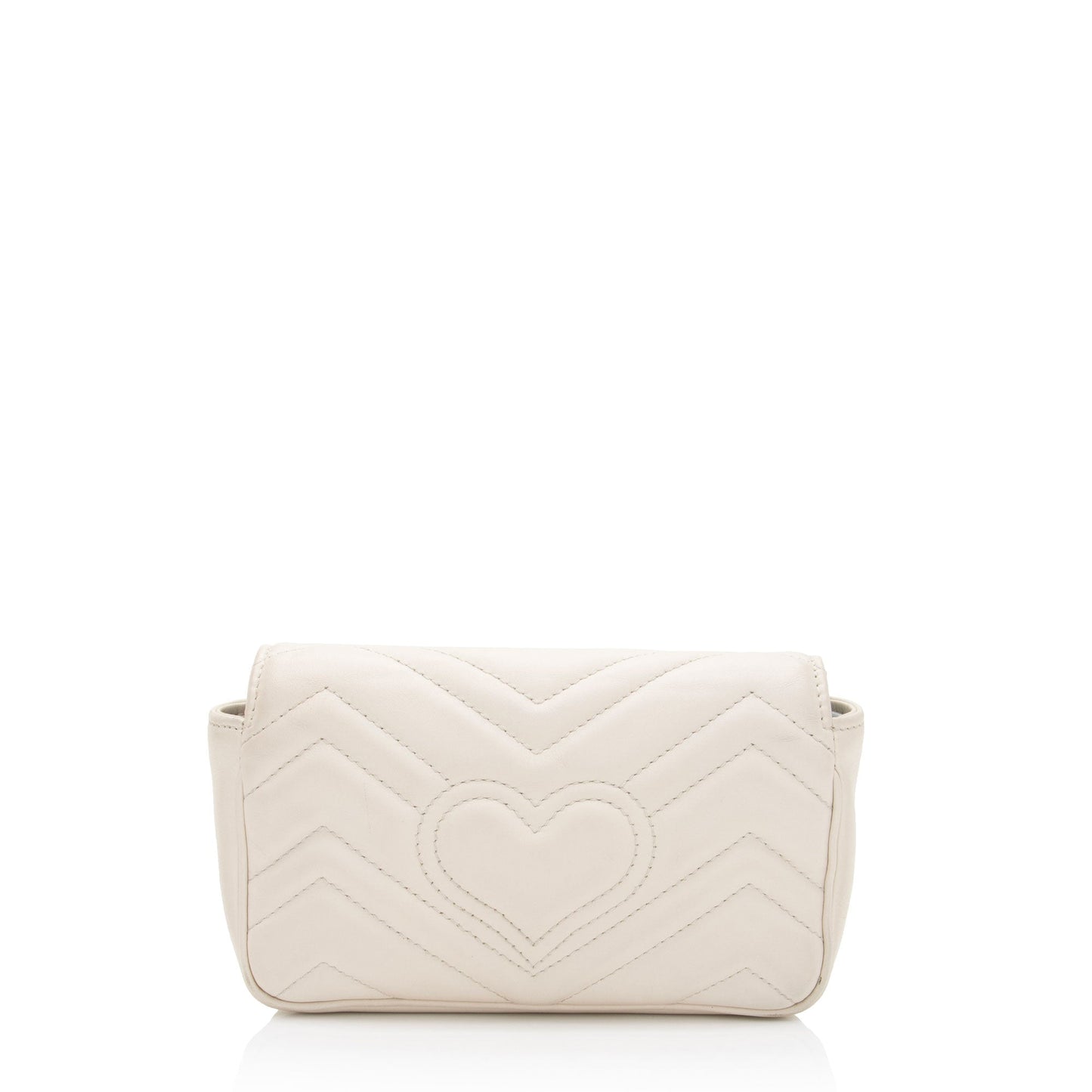 Gucci Matelasse Leather GG Marmont Super Mini Flap Bag (SHF-beHFsH)