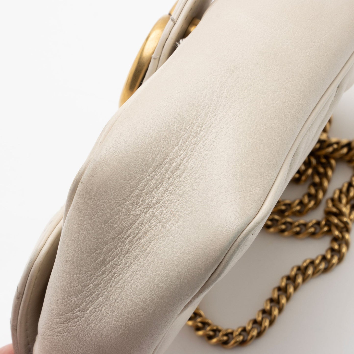 Gucci Matelasse Leather GG Marmont Super Mini Flap Bag (SHF-beHFsH)