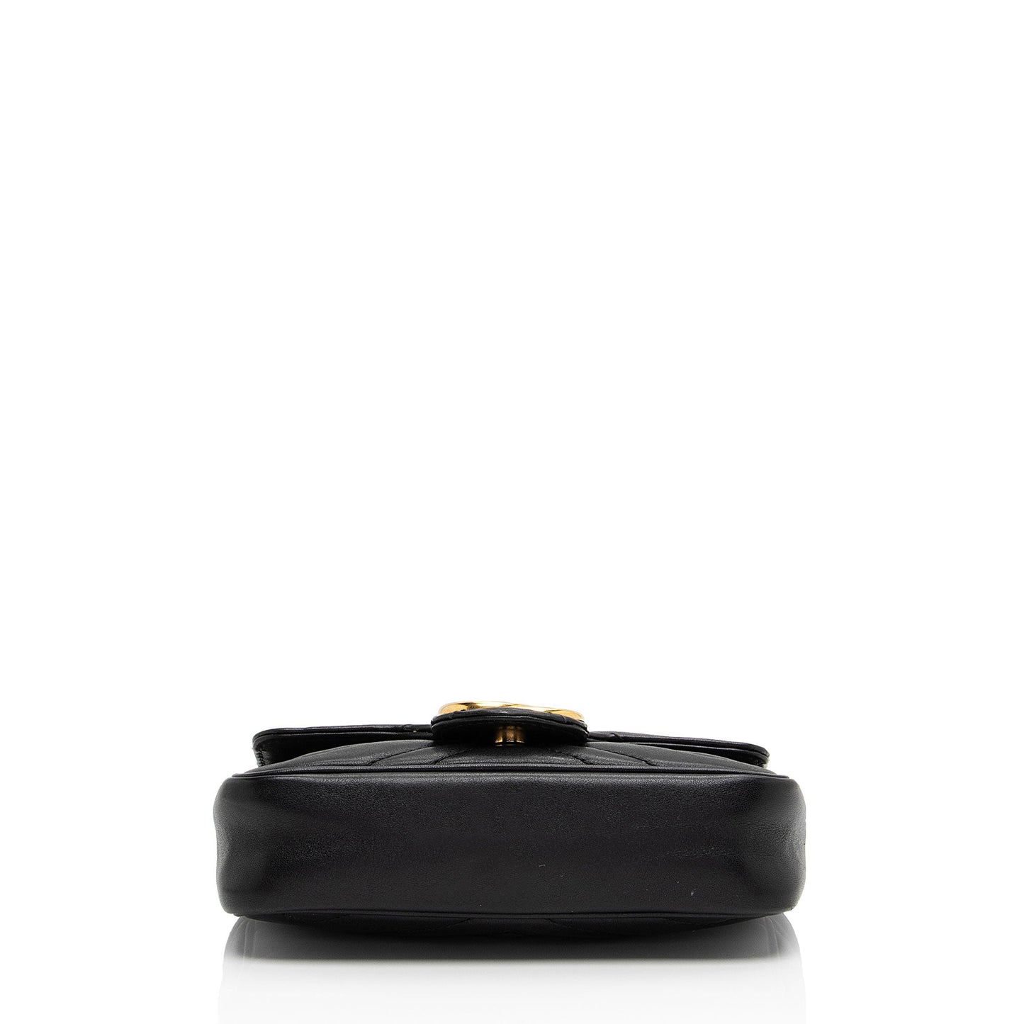 Gucci Matelasse Leather GG Marmont Super Mini Flap Bag (SHF-yBfrwz)