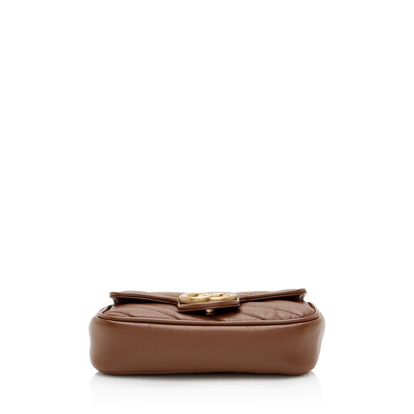 Gucci Matelasse Leather GG Marmont Super Mini Flap Bag (SHF-OIMhbP)