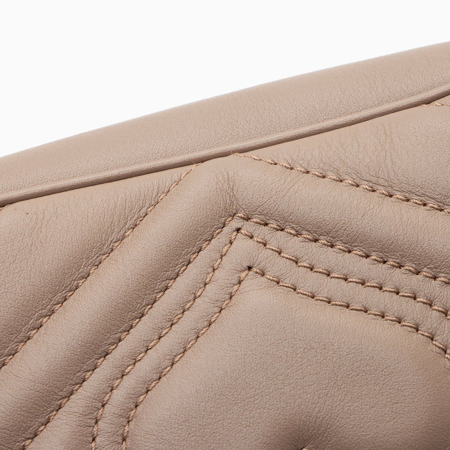 Gucci Matelasse Leather GG Marmont Super Mini Flap Bag