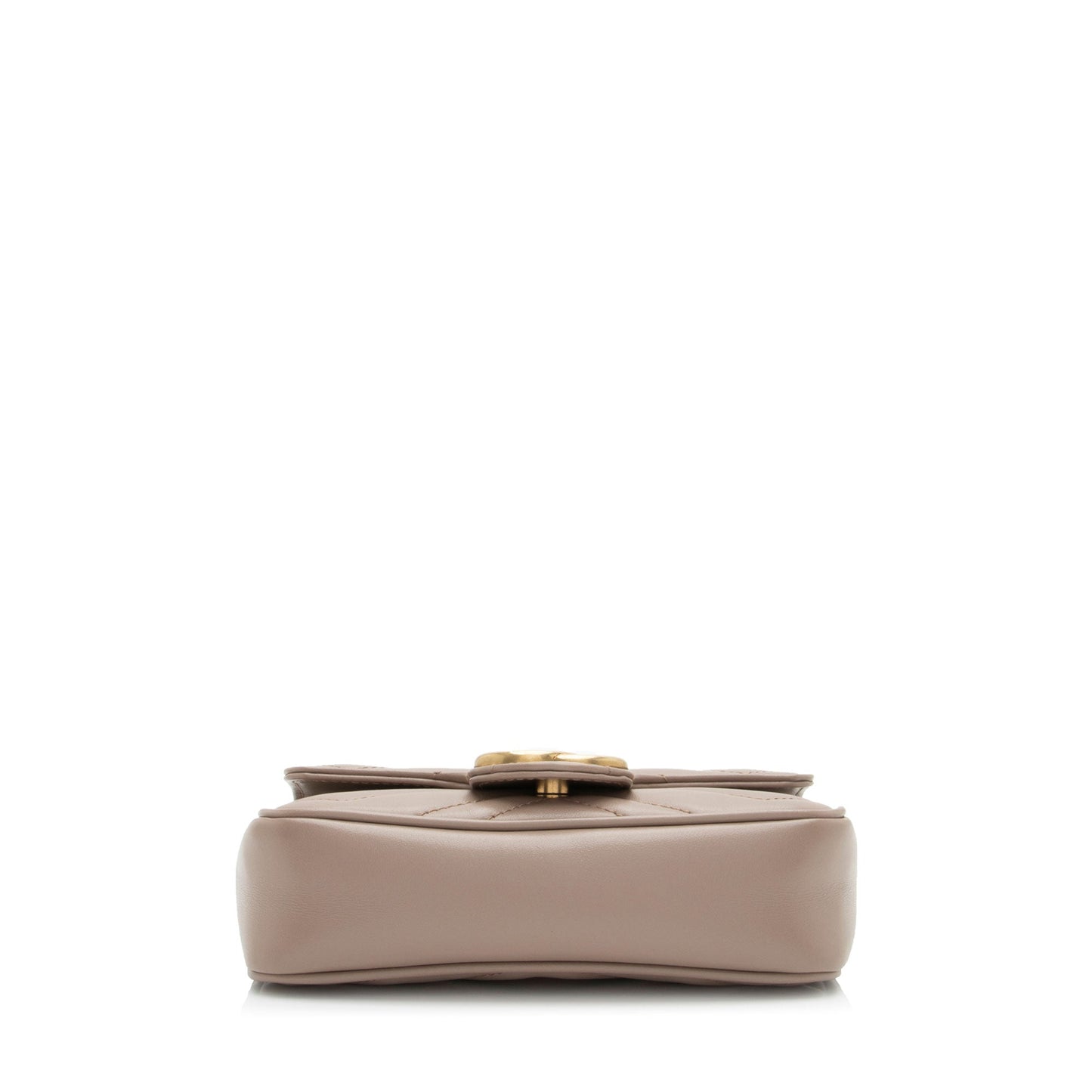 Gucci Matelasse Leather GG Marmont Super Mini Flap Bag (SHF-TvhWqj)