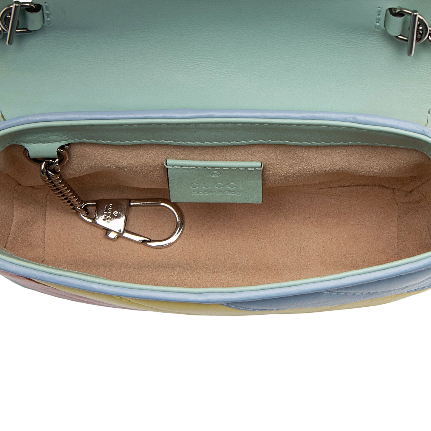 Gucci Matelasse Leather GG Marmont Super Mini Flap Bag (SHF-LovLEQ)