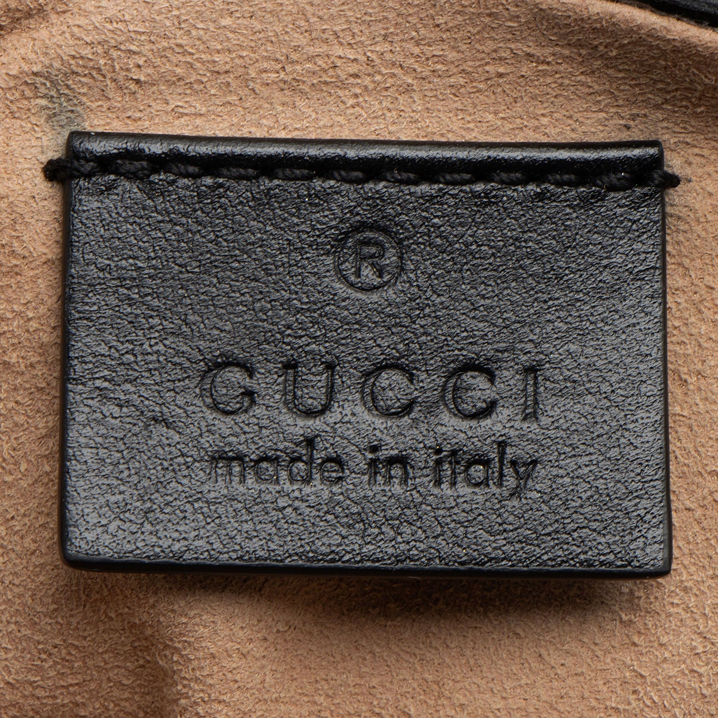 Gucci Matelasse Leather GG Marmont Super Mini Flap Bag (SHF-NshQsn)