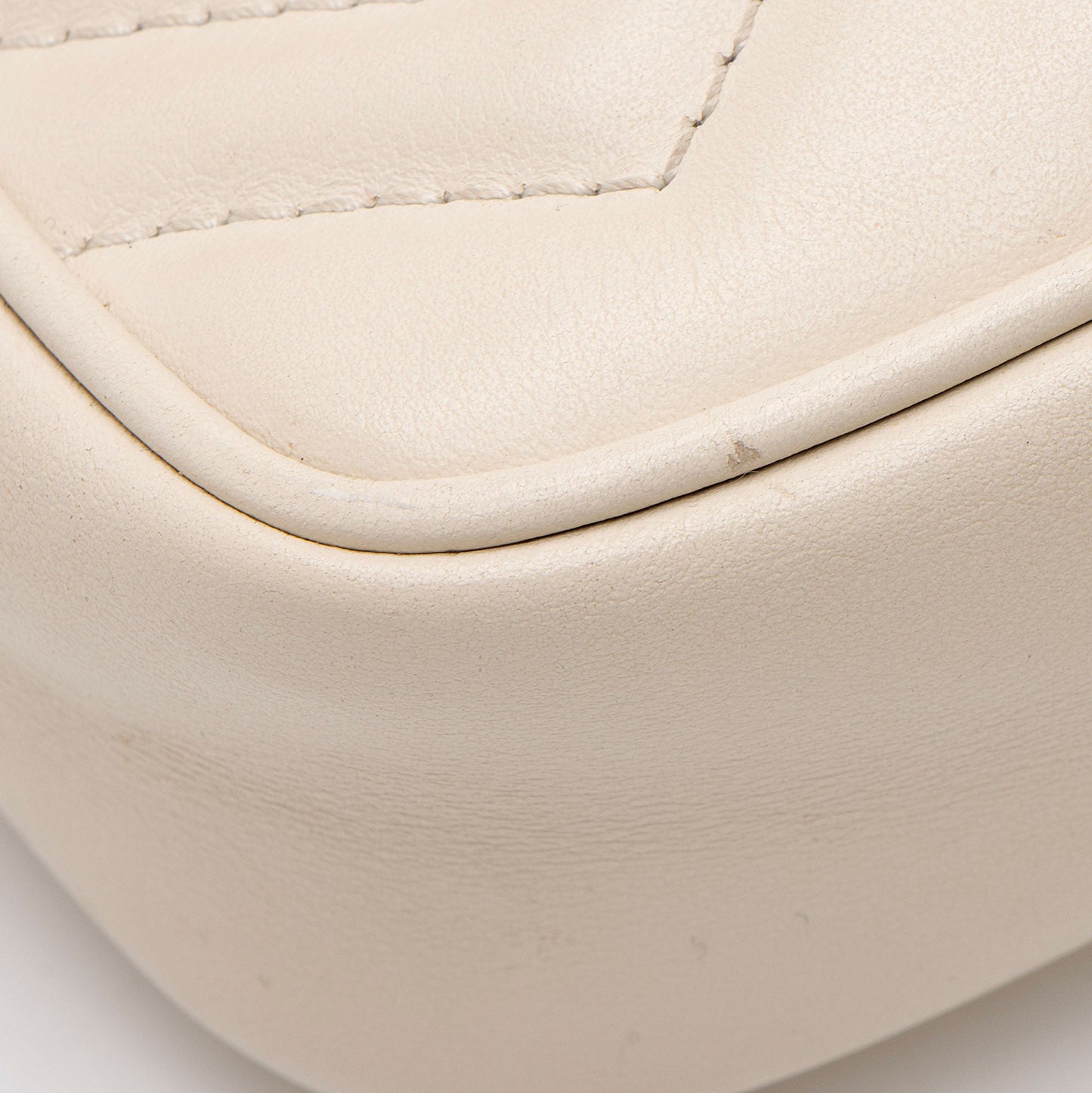 Gucci Matelasse Leather GG Marmont Super Mini Flap Bag