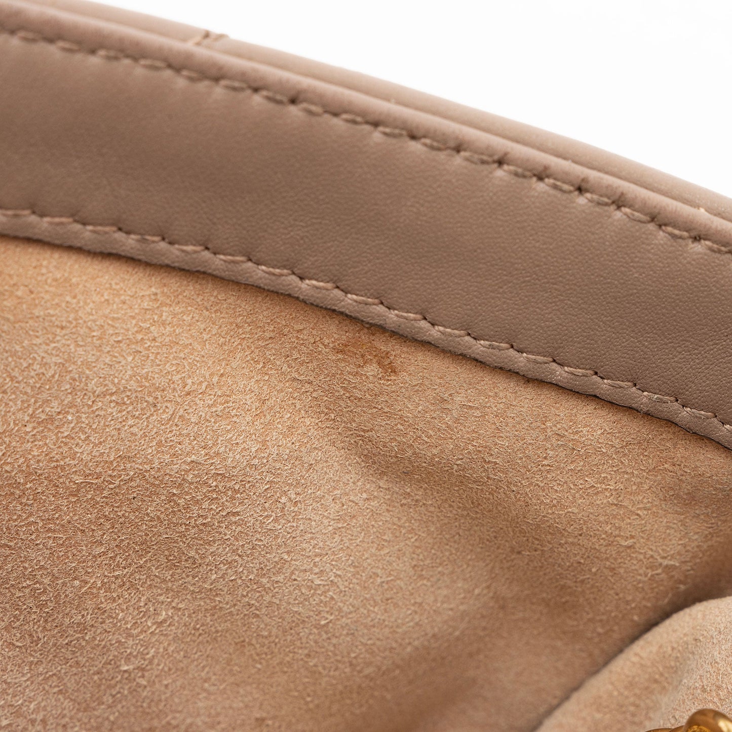 Gucci Matelasse Leather GG Marmont Super Mini Flap Bag