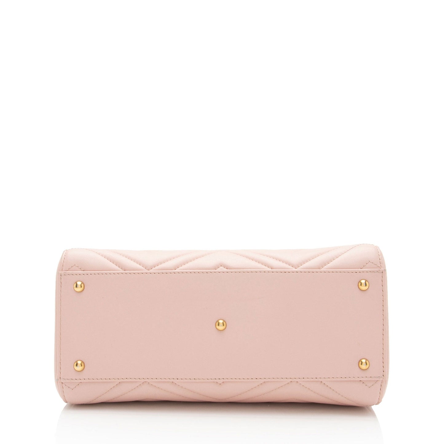 Gucci Matelasse Leather GG Marmont Top Handle Small Satchel (SHF-0hn0Gf)