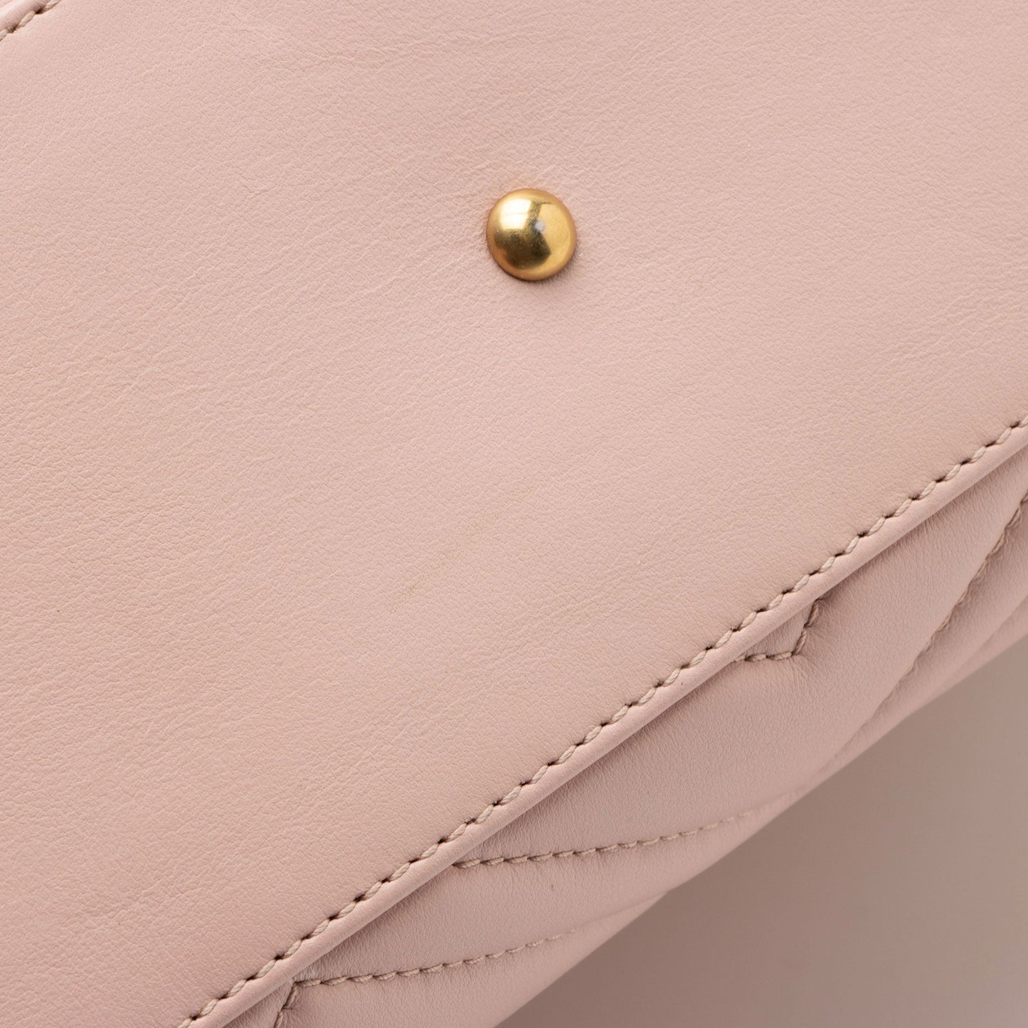 Gucci Matelasse Leather GG Marmont Top Handle Small Satchel (SHF-0hn0Gf)