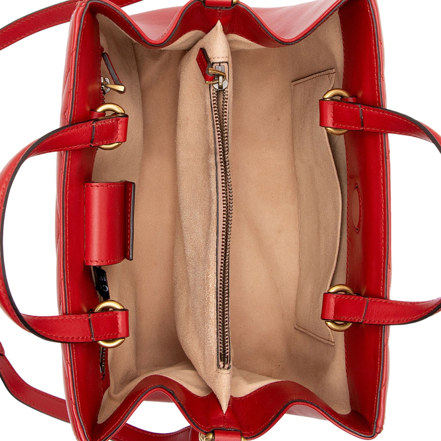 Gucci Matelasse Leather GG Marmont Small Satchel