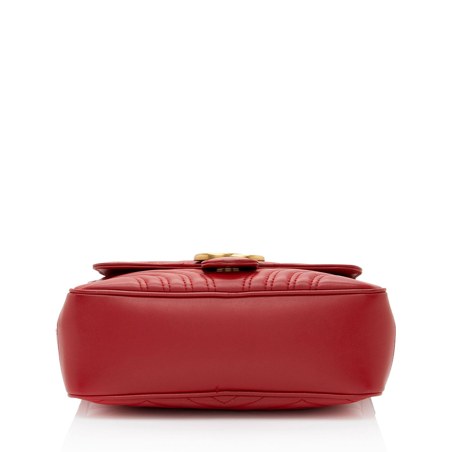 Gucci Matelasse Leather GG Marmont Zip Around Top Handle