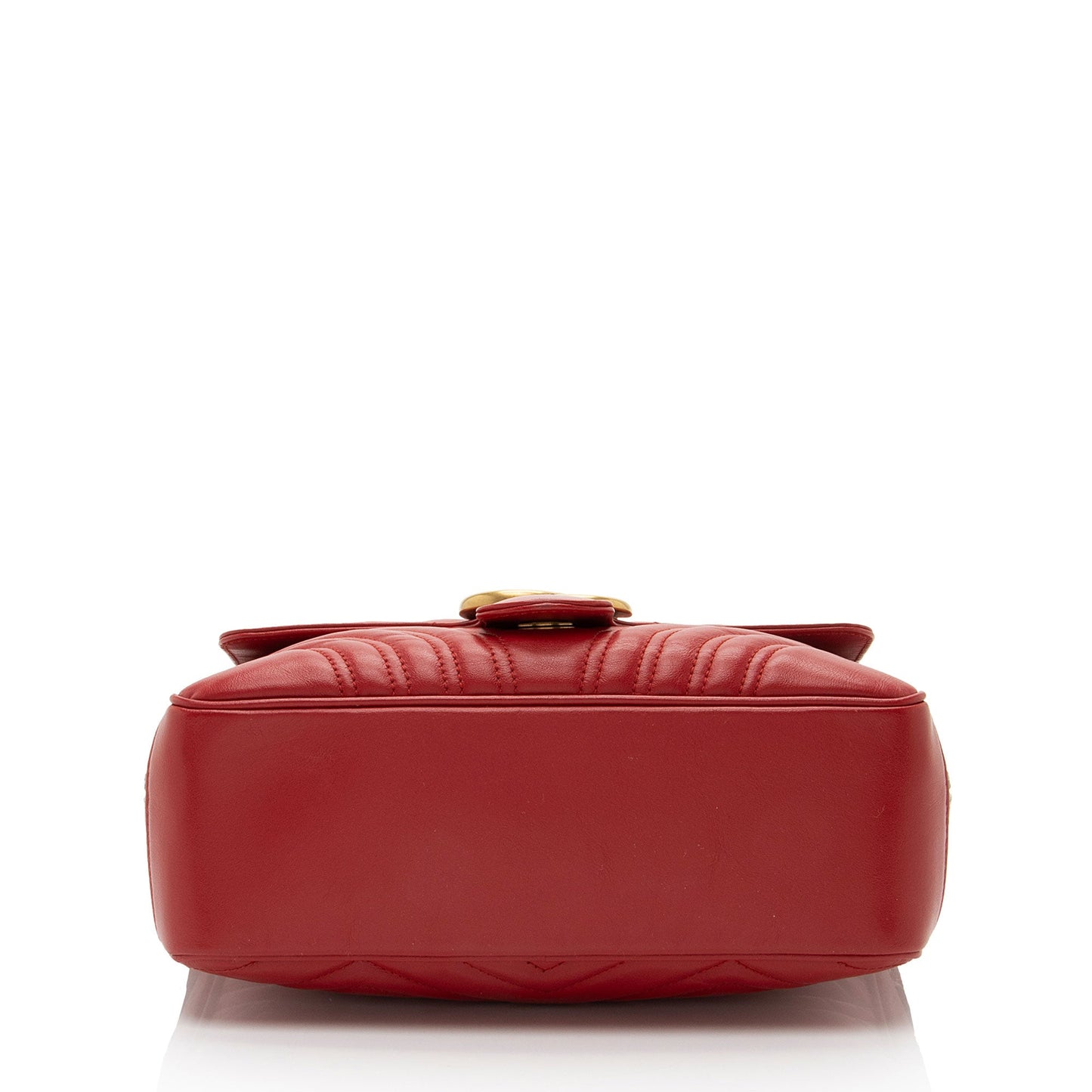 Gucci Matelasse Leather GG Marmont Zip Around Top Handle