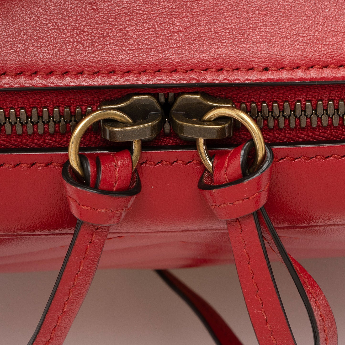 Gucci Matelasse Leather GG Marmont Zip Around Top Handle