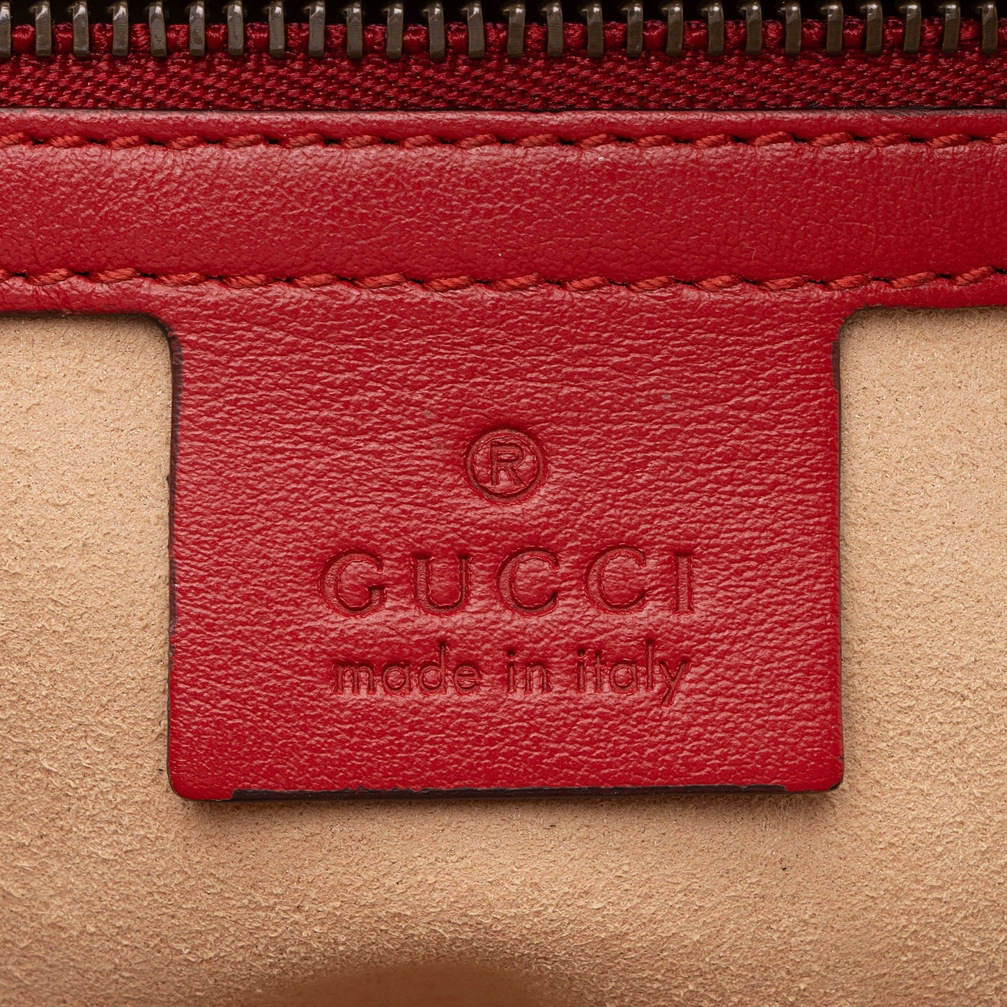 Gucci Matelasse Leather GG Marmont Zip Around Top Handle
