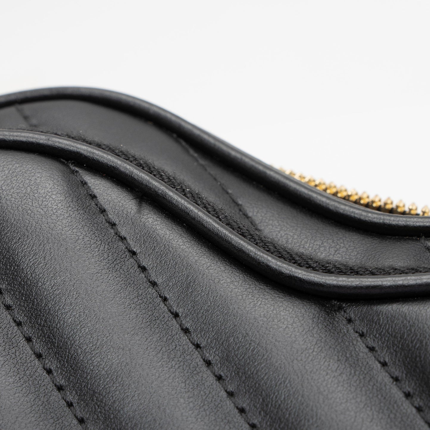 Gucci Matelasse Leather Interlocking G Heart Mini Shoulder Bag