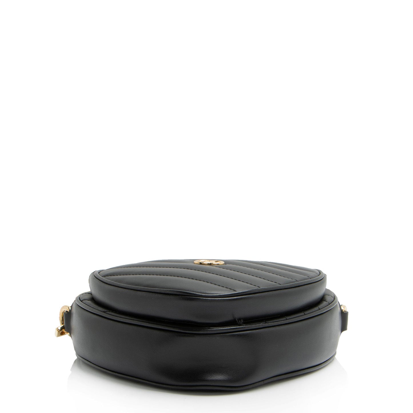 Gucci Matelasse Leather Interlocking G Heart Mini Shoulder Bag