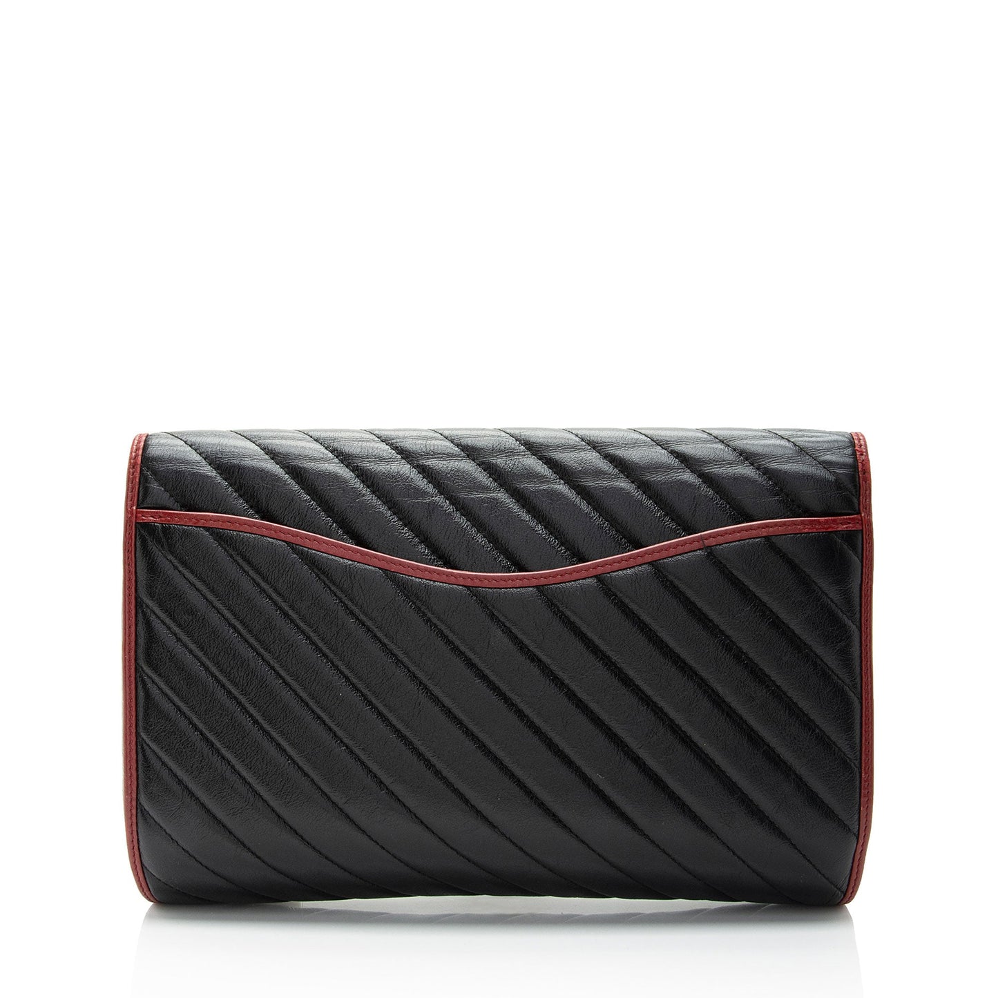 Gucci Matelasse Leather Torchon GG Marmont Clutch (SHF-GnVwkR)