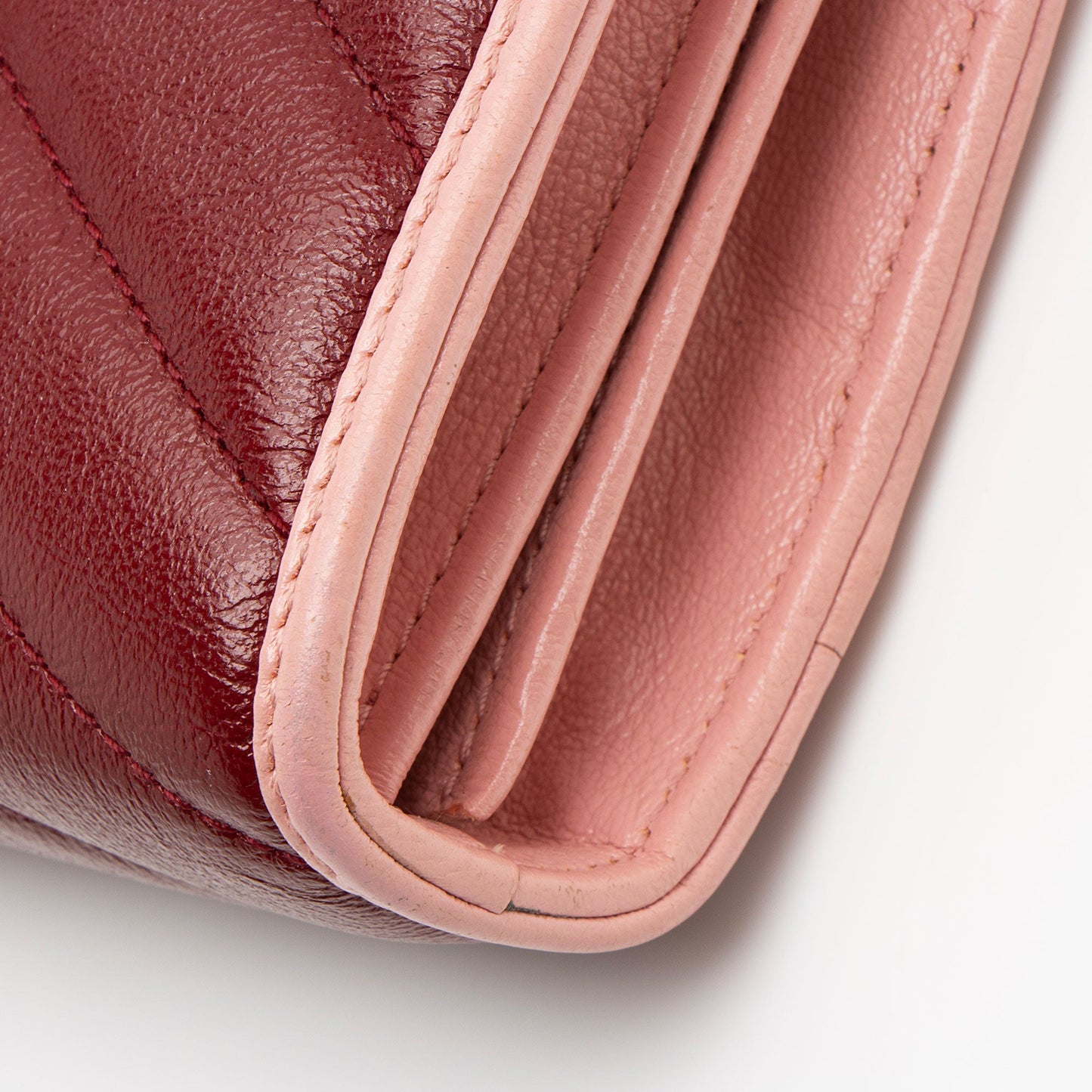 Gucci Matelasse Leather Torchon GG Marmont Mini Chain Bag
