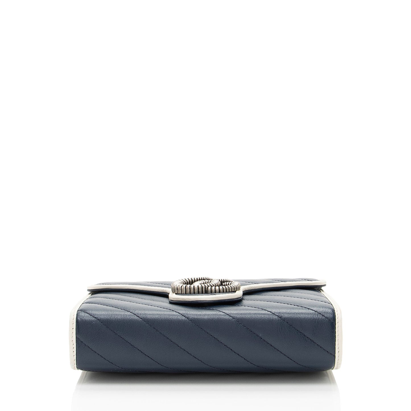 Gucci Matelasse Leather Torchon GG Marmont Mini Chain Bag