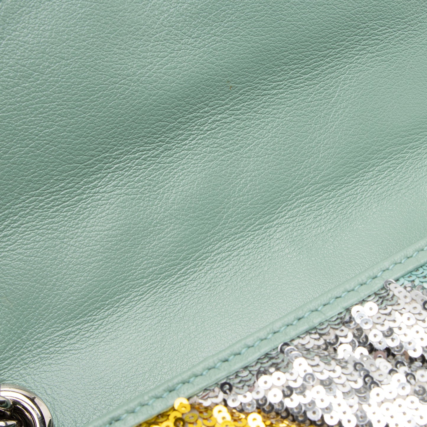 Gucci Matelasse Sequin GG Marmont Small Flap Bag