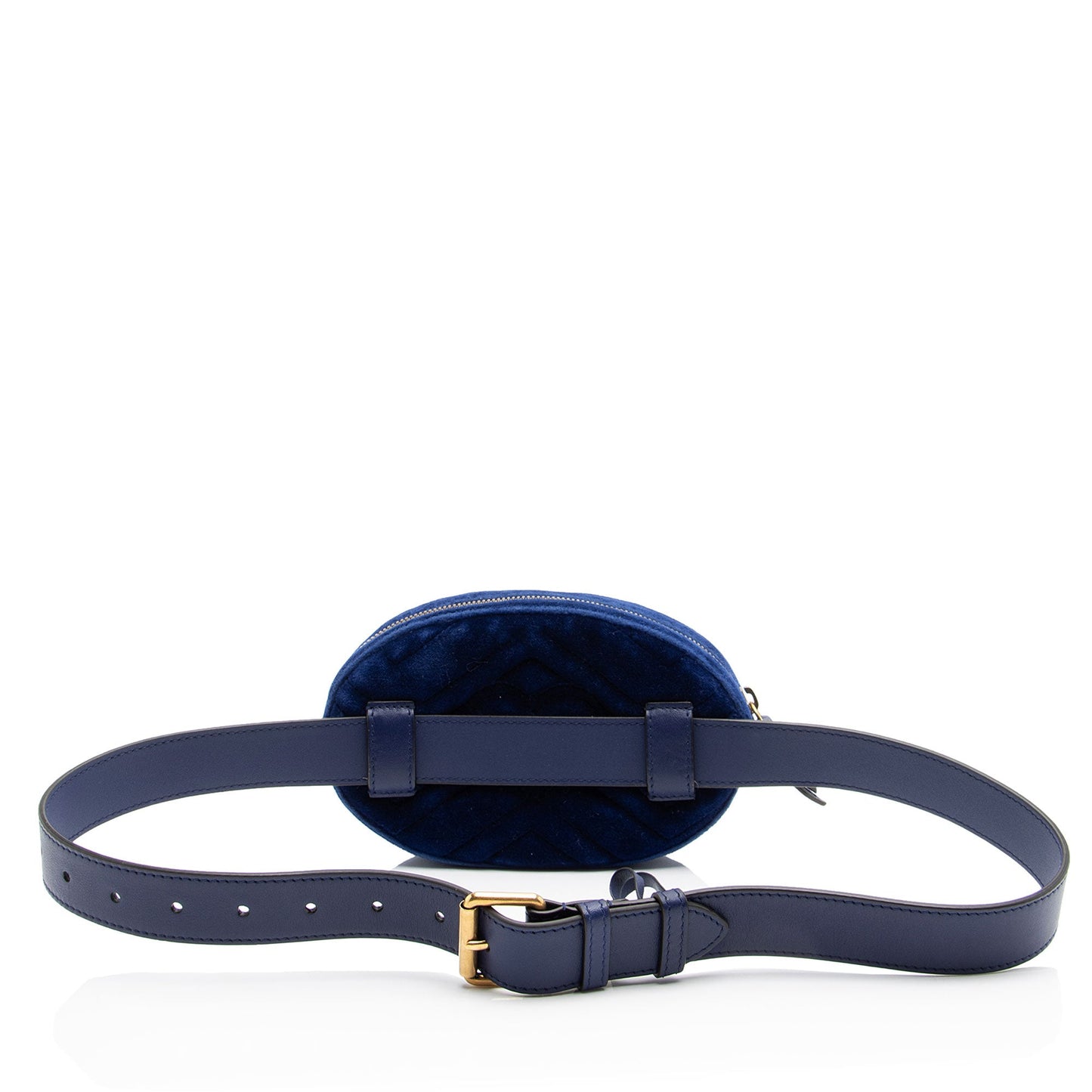 Gucci Matelasse Velvet GG Marmont Belt Bag - Size 34 / 85