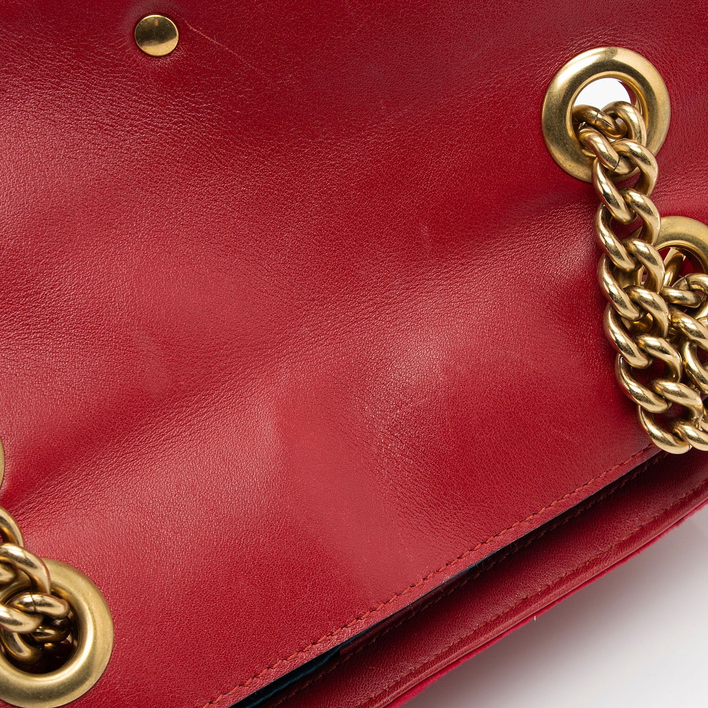 Gucci Matelasse Velvet GG Marmont Mini Flap Bag (SHF-80mt04)