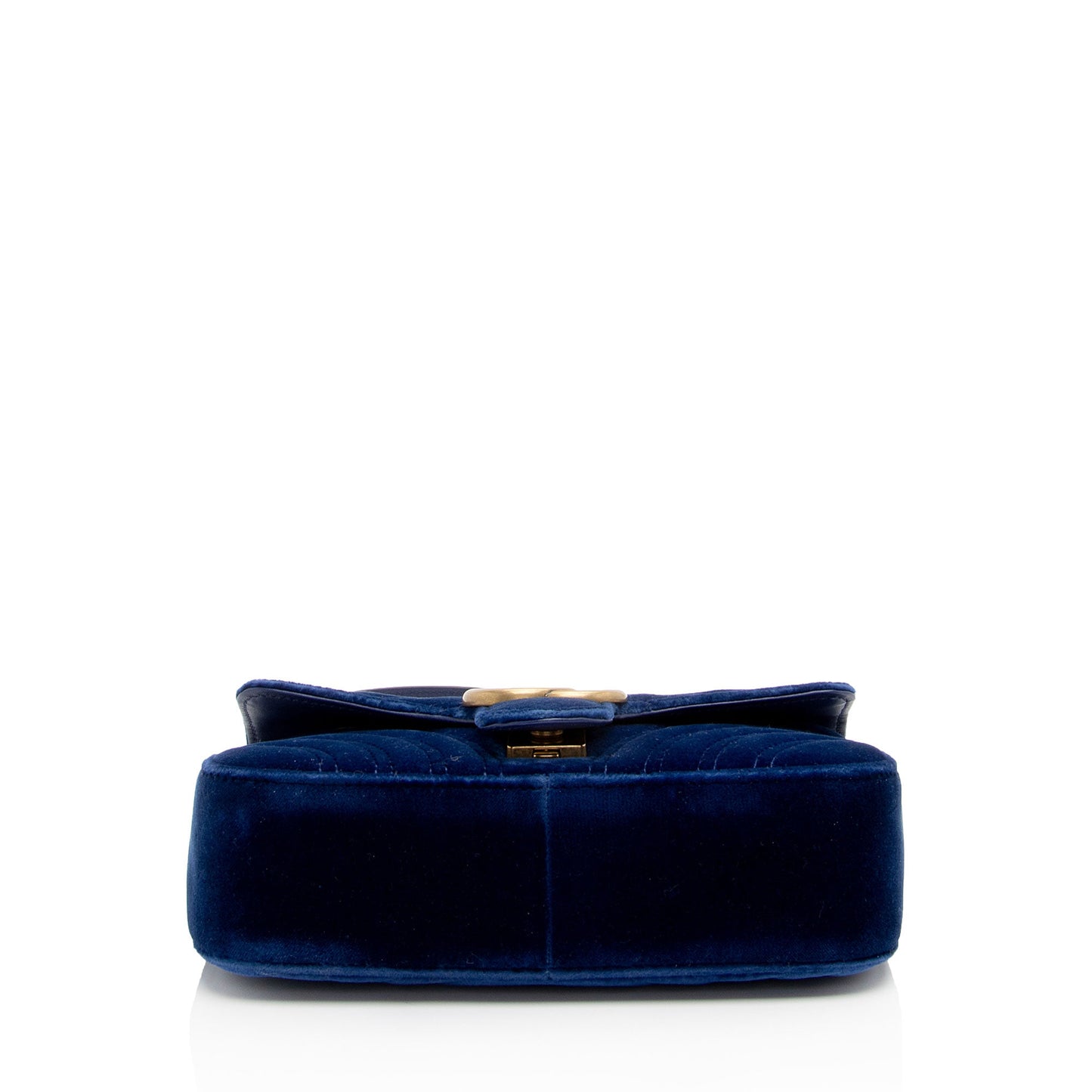 Gucci Matelasse Velvet GG Marmont Mini Flap Bag (SHF-YOfJ5m)