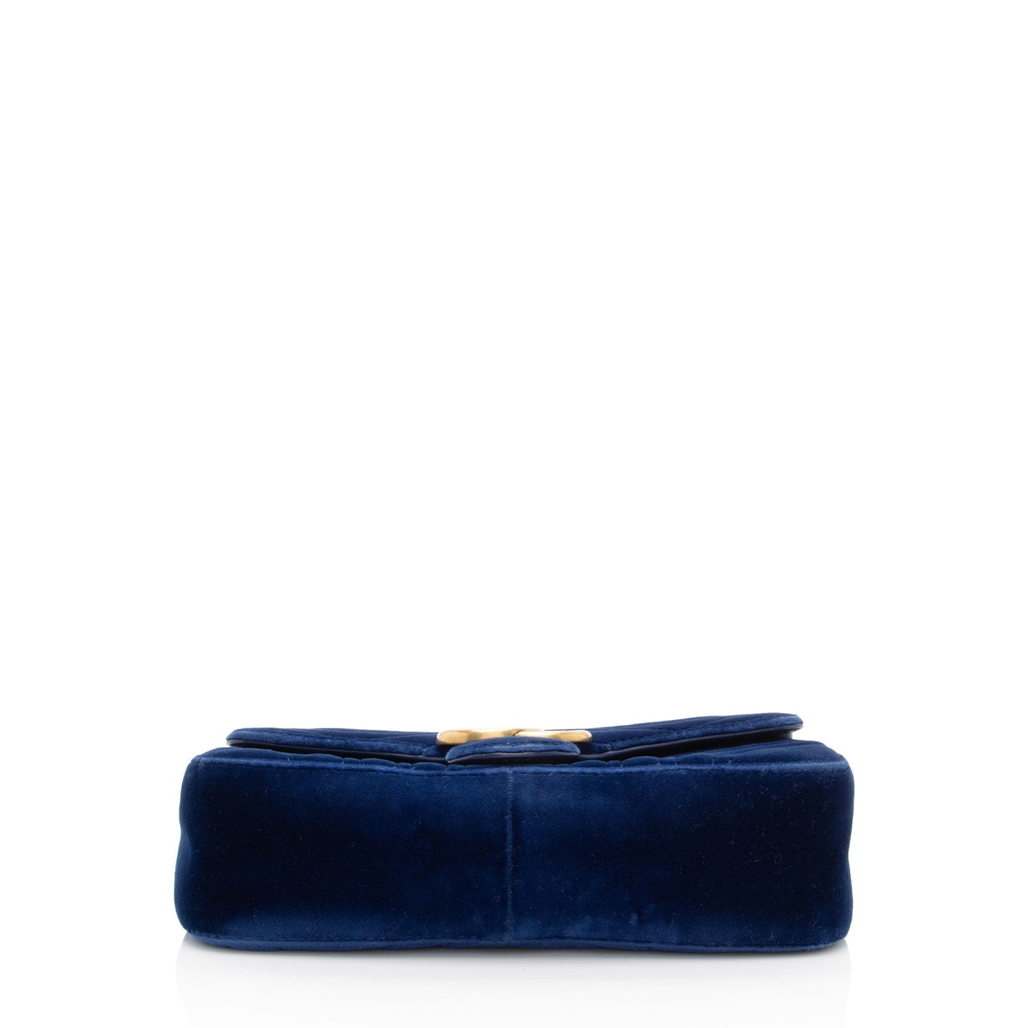 Gucci Matelasse Velvet GG Marmont Mini Flap Bag (SHF-PWuxDi)