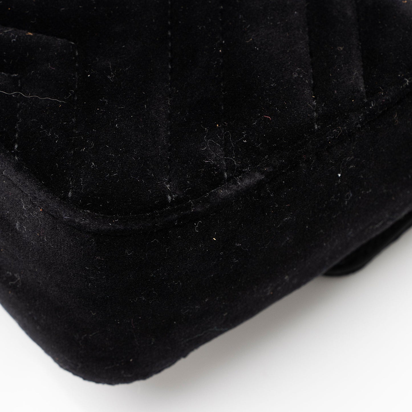 Gucci Matelasse Velvet GG Marmont Mini Flap Bag