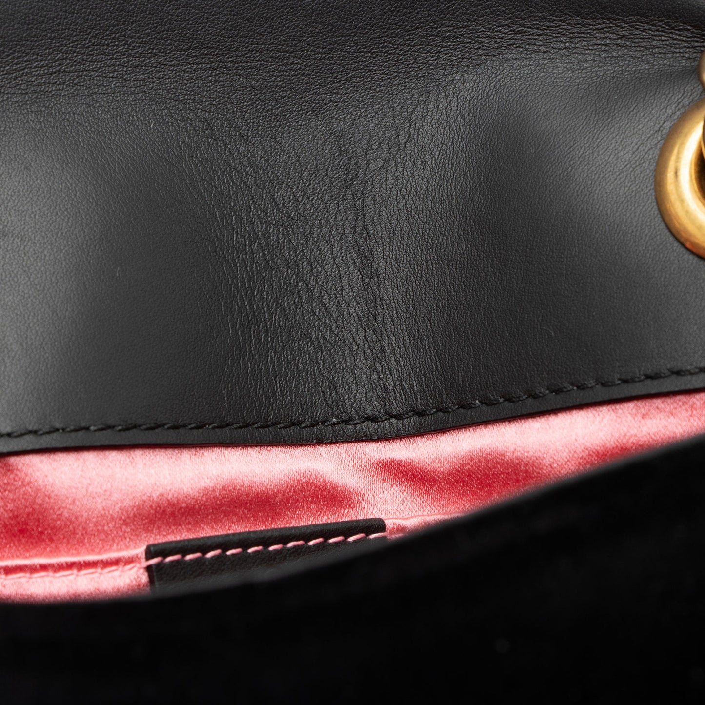 Gucci Matelasse Velvet GG Marmont Mini Flap Bag