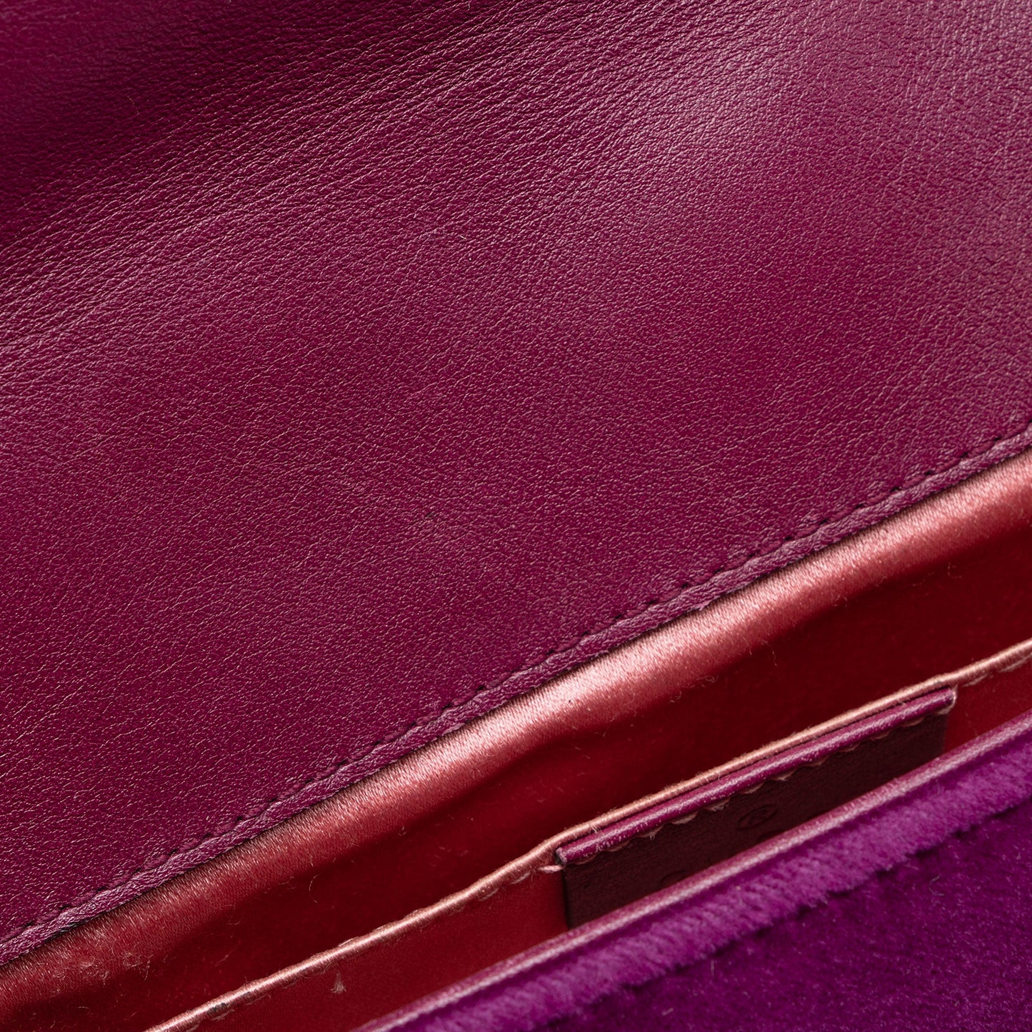 Gucci Matelasse Velvet GG Marmont Mini Flap  Bag (SHF-dH4gBl)